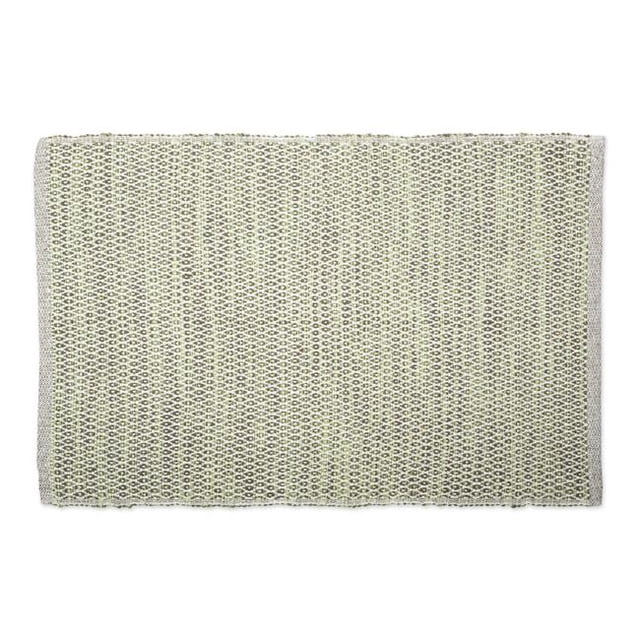 Design Imports CAMZ11088 Tapis en Fil Recyclé Artichaut Diamant, 2 x 3 Pi.