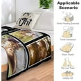 thumbnail image 6 of Custom Blanket Personalized Blanket with Photos Text Gift on Birthday Christmas Customized Picture Throw Blanket for Adult Men Women, 6 of 6