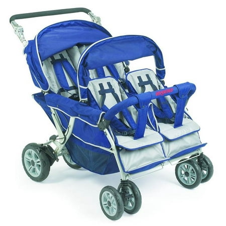 4-Passenger Folding Stroller