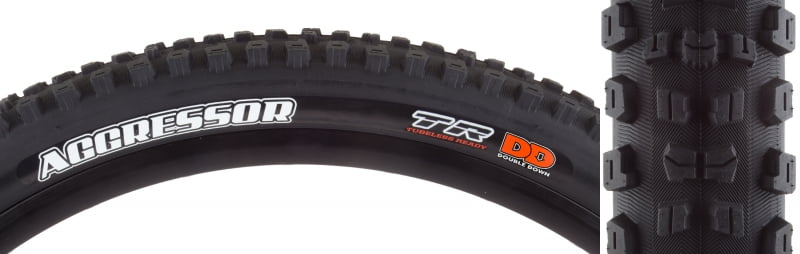 27 X 10 Mountain Bike Tire Maxxis Aggressor Dual Compound