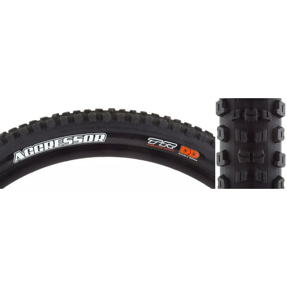 Maxxis Aggressor 29x2.30 Tire 120tpi Dual Compound Tubeless Ready Double