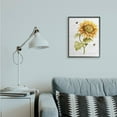 thumbnail image 2 of Stupell Industries Rustic Sunflower Floral Roaming Honey Bee Insect Black Framed by Patricia Pinto, 2 of 7