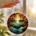thumbnail image 5 of Acrylic Puzzles Suncatcher Window Hanging, Sun Catcher Acrylic Puzzles Garden Decoration for Women Men Mom Birthday Gift Home Decor, 5 of 5