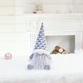 thumbnail image 2 of TERGAYEE Bearded Gnomes Plush Figure,Short Feet Scandinavian Elf Home Decor, Stuffed Plushie Ornaments, Dwarf Figurines Decorations for House Table Office Living Room Bedroom Farmhouse, Grey, 2 of 5