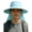1-blue(neck Flap), variant on Unisex Sun Hat for Men & Women - UPF 50+ Waterproof Wide Brim Bucket Hat with Neck Flap, Suitable for Fishing, Hiking, Safari