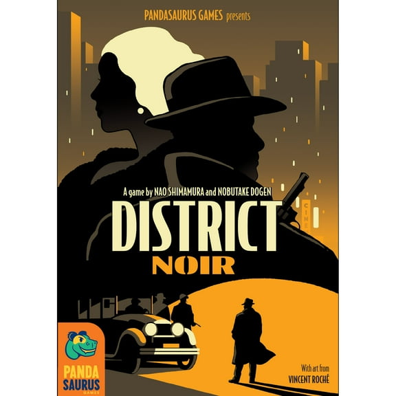 District Noir Family Card Game for Ages 10 , from Asmodee