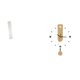 thumbnail image 1 of Pantalla De Lámpara De Pie Para Sala De Estar Con Números Romanos Grandes, Reloj De Pared Acrílico, Adorno Colgante Silencioso Para Decoración Del Hogar, 1 of 8