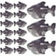 thumbnail image 3 of 30 piezas de decoraciones de tiburón de resina, mini animales de resina, figuras de tiburón, pequeñas figuras de tiburón, decoraciones de bonsái, 3 of 7