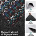 thumbnail image 3 of Colorful Geometric Pattern Kitchen Rugs Sets Of 3,Kitchen Runner Rugs Non Skid Washable,Decorative Kitchen Floor Mats for Kitchen,Sink,Laundry,17"x30"+ 17"x47" + 17"x59", 3 of 6