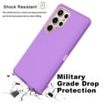 thumbnail image 3 of Ebizware for Samsung Galaxy S24 Ultra Phone Case, Shockproof Hybrid Rugged Case Military Grade Heavy Duty Dual Layer Full Protection Cover for Galaxy S24 Ultra - Purple/Pink, 3 of 10