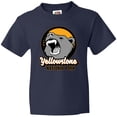 thumbnail image 3 of Inktastic Yellowstone Growling Bear Youth T-Shirt, 3 of 5