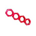 thumbnail image 4 of Tuerca de rueda hexagonal de 4x 17 mm para Arrma 6S Notorious Karton Outcast rojo, 4 of 5