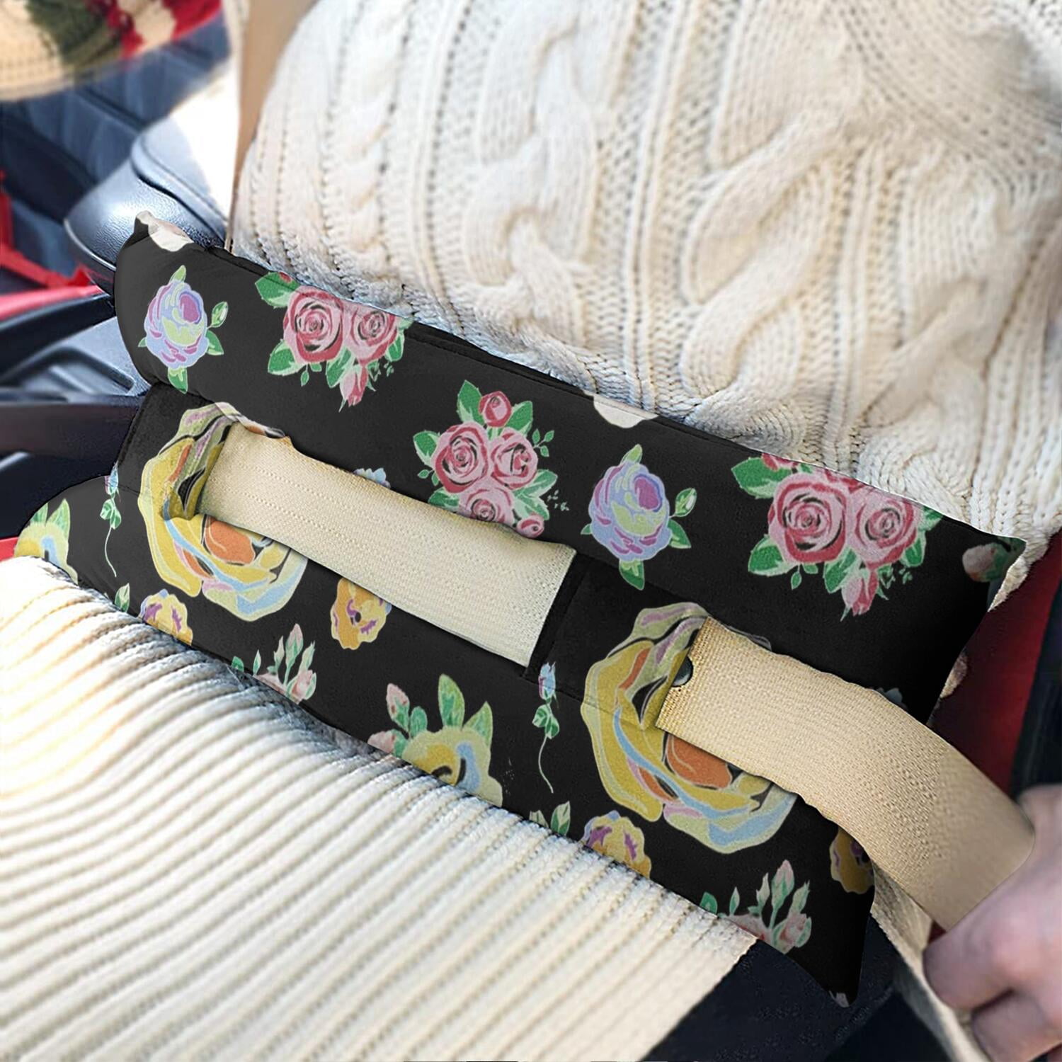 Floral and Hummingbird Tropical Mastectomy Pillow - Artistic
