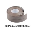 thumbnail image 3 of Kitchen Bathroom Bathtub Sink Counter Sticker Sealing Sealant Tape Waterproof Door Window Slit Strip, 3 of 5