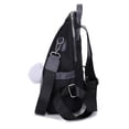 thumbnail image 4 of Ladies Fashion Pendant Casual Backpack Retro Style Solid Color Large Capacity Backpack Water Backpack for Biking, 4 of 6