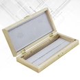 thumbnail image 3 of MasteelfCA Wooden Specimen Slide Storage Box 50-Slot Plant Insect Specimen Slide Case Education Tool, 3 of 7