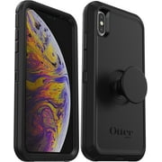 OtterBox + Pop Defender Series Case for iPhone Xs Max, Black
