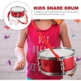 thumbnail image 4 of HEALEEP 1 Ensemble de Batterie Instruments de Musique pour Enfants Rouge ABS Développe le Sens du Rythme, 4 of 8