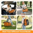 thumbnail image 6 of Pet Booster Seat for Cars, Portable Dog Car Seat with Harness, Sturdy Travel Vehicle Pet Bed for Small Dogs, Easy to Clean, 6 of 9