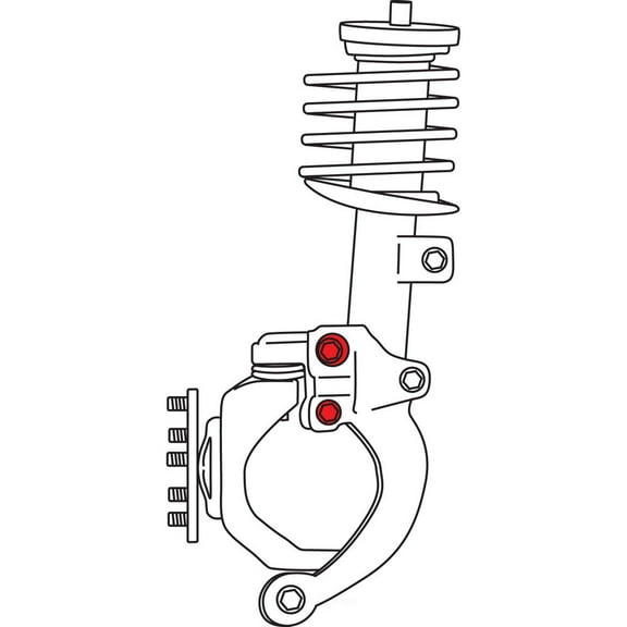Alignment Cam Bolt Kit Fits select: 2011-2019 BUICK LACROSSE, 2016-2023 BUICK ENVISION
