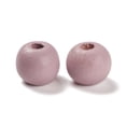 thumbnail image 2 of Spray Painted Natural Maple Wood Beads Round Mixed Color 10x9mm Hole: 3mm 2000pcs/500g, 2 of 3