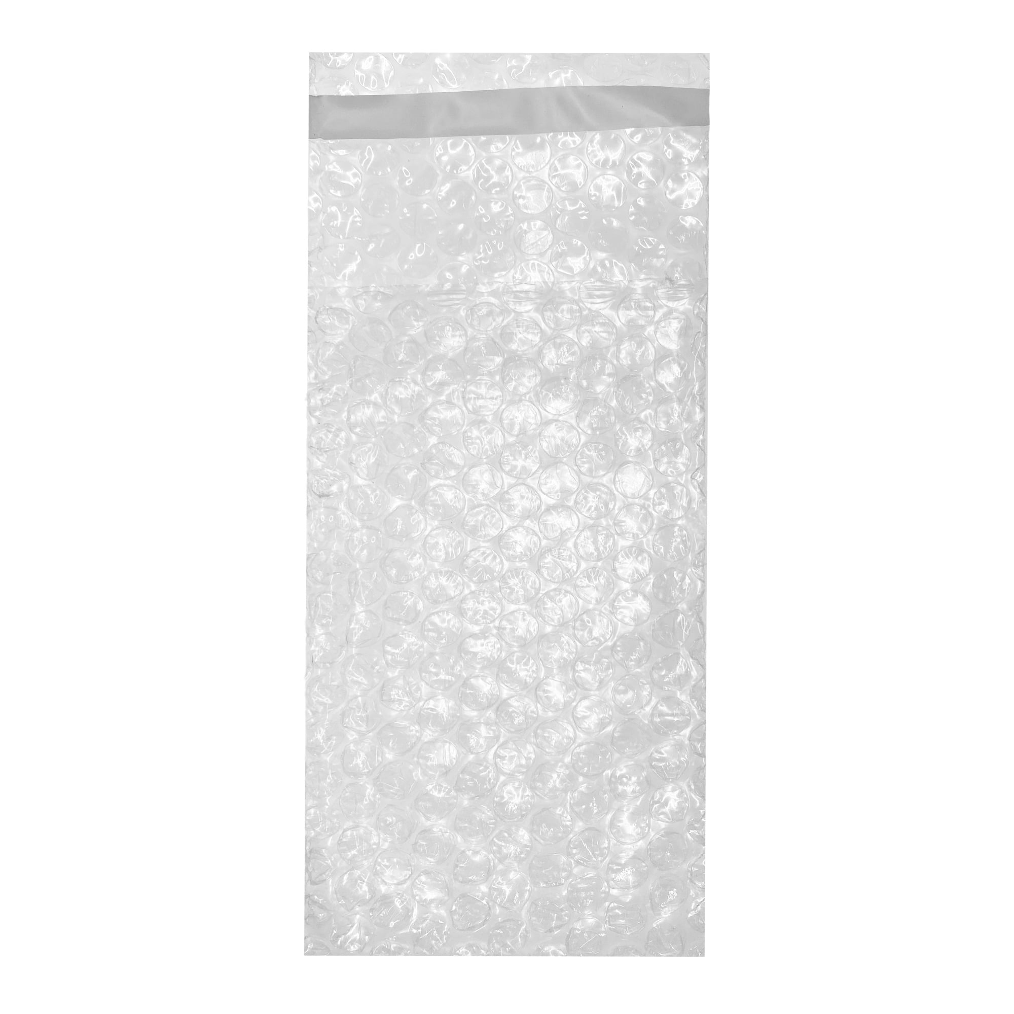 UOFFICE 1100 Clear Bubble Out Bags Per Pack 4 x 7.5" Wrap Pouches Envelopes Self-Sealing