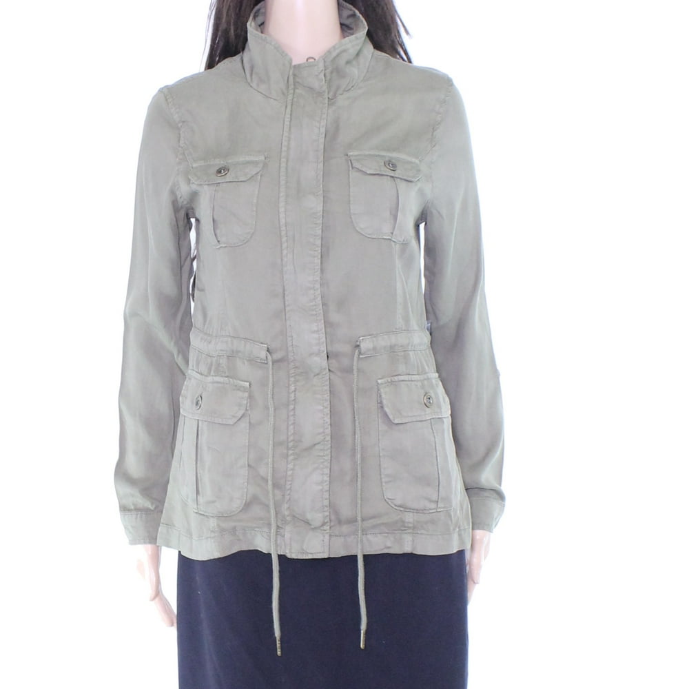 Black Label Coats & Jackets - Womens Jacket Olive Small Full-Zip ...
