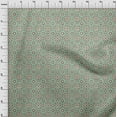 thumbnail image 4 of oneOone Cotton Flex Mint Green Fabric Asian Suzani Fabric For Sewing Printed Craft Fabric By The Yard 40 Inch Wide, 4 of 5