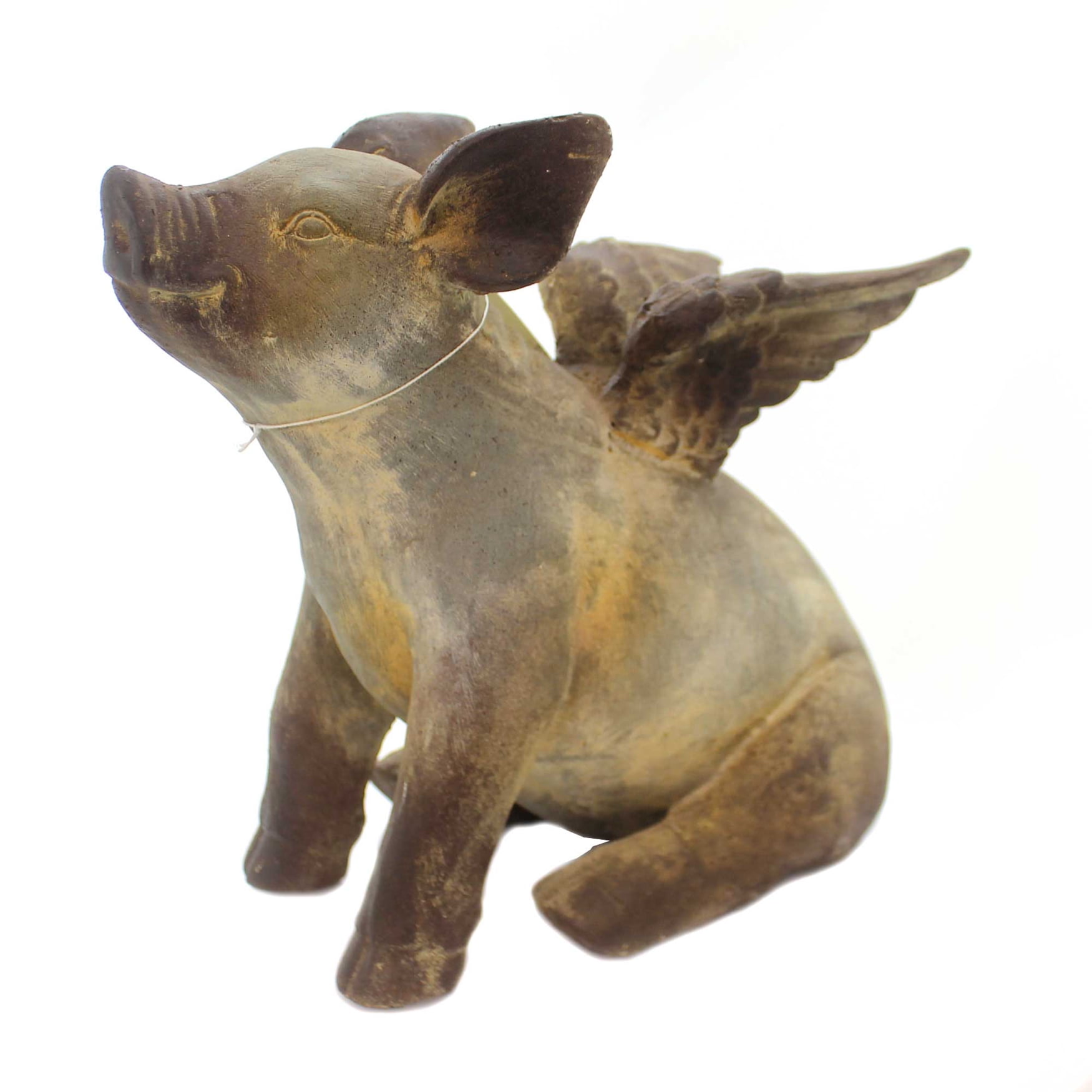 Home & Garden Flying Pig Statue Polyresin Marathon Statue 11859 ...