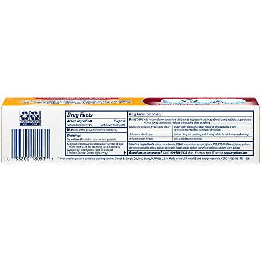 Arm & Hammer Complete Care Toothpaste, 6 oz (Pack of 6) (Packaging May Vary)