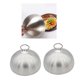 thumbnail image 1 of 2 PCS Cubierta de material acero Inoxidable Wok Cubierta De Cubierta forma forma forma De Rociado 11 Pulgadas De Diámetro Grande BLESIY Tapa de sartén para cocinar filetes, 1 of 8