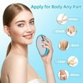 thumbnail image 3 of HearthHarmony Crystal Hair Eraser for Women - Bleame Painless Exfoliation Removal, Reusable for Arms/Legs (Light Blue), 3 of 13