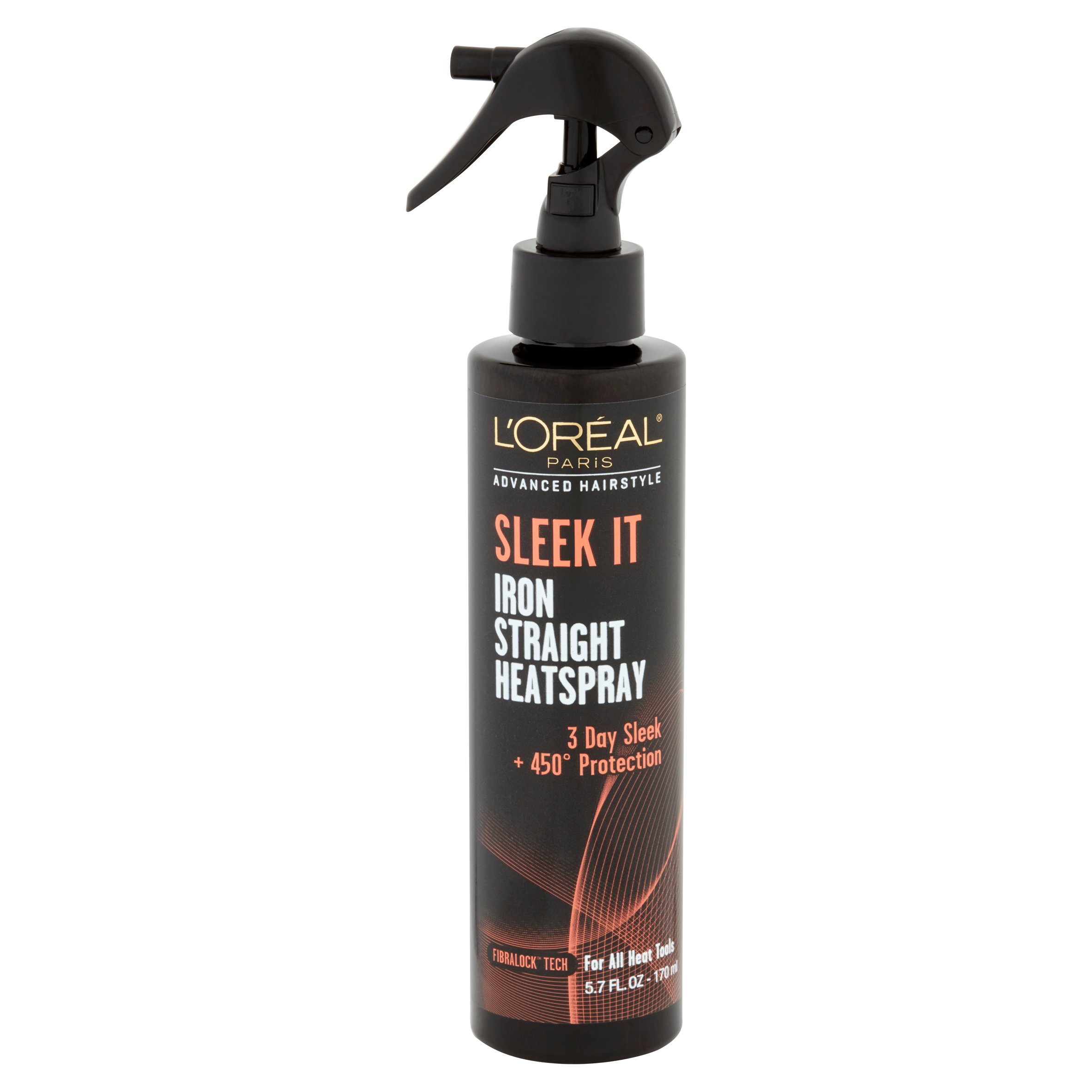 L Oreal Paris Sleek It Heatspray Iron Straight 5 7 Fl Oz