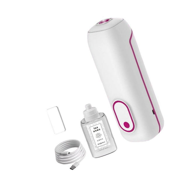kurtrusly Essential Oil Diffuser Home Big Capacity Nebulizing High Mist Output Pink B