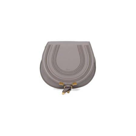 Chloé Women's "Marcie" Small Shoulder Bag Gray Grey