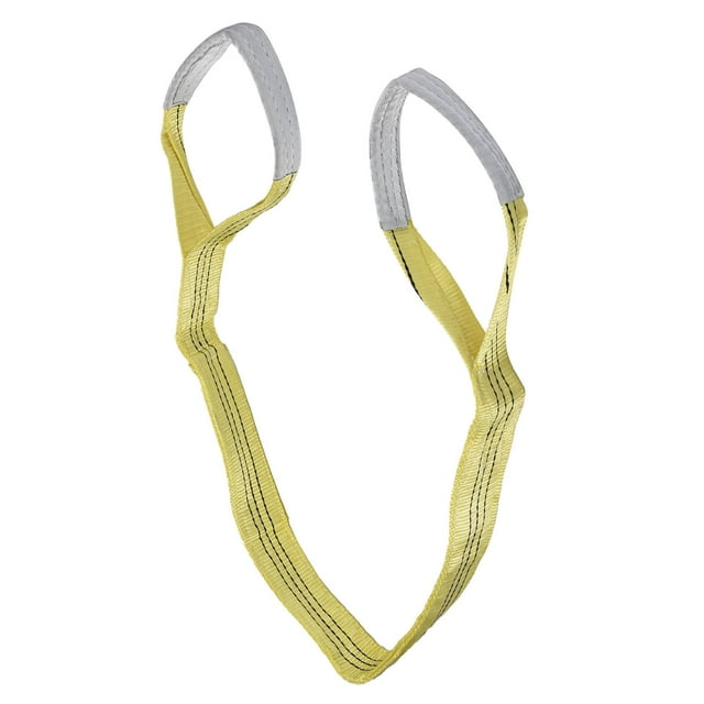 Lifting , Wear Resistance 3T Load Easy Operation 75mm Wide Crane Slings For Hoisting Equipments