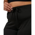 thumbnail image 3 of 32 Degrees Women's Cool Lightweight Relaxed Fit Sleep Pant - Black - X-Small, 3 of 4