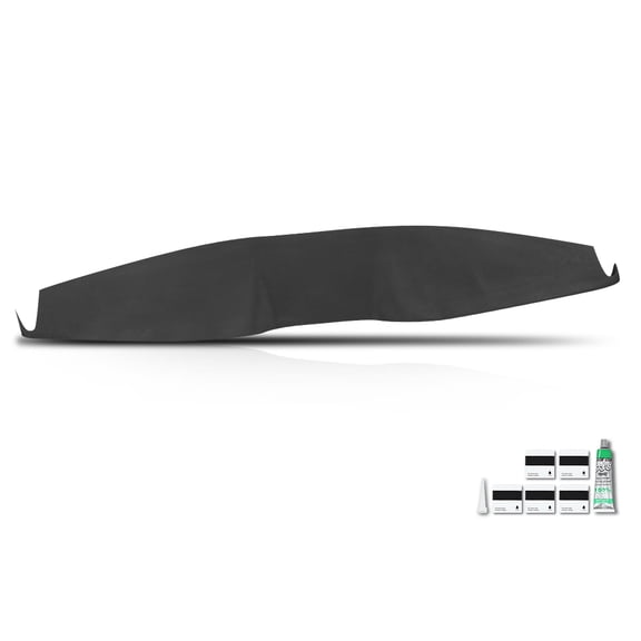 Dashboard Cover Compatible with 2005-2009 Ford Mustang Dash Board Cover Cap Overlay Dashboard ABS Plastic Primer Black