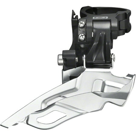 Shimano Deore M611 10-Speed Triple Down-Swing Dual-Pull Front Derailleur