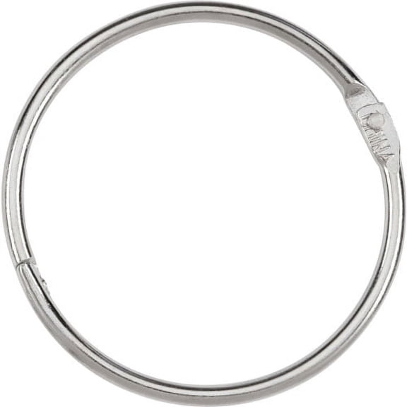 ACCO Loose Leaf Rings, 2" Capacity, Silver, 50/Box (A7072205)