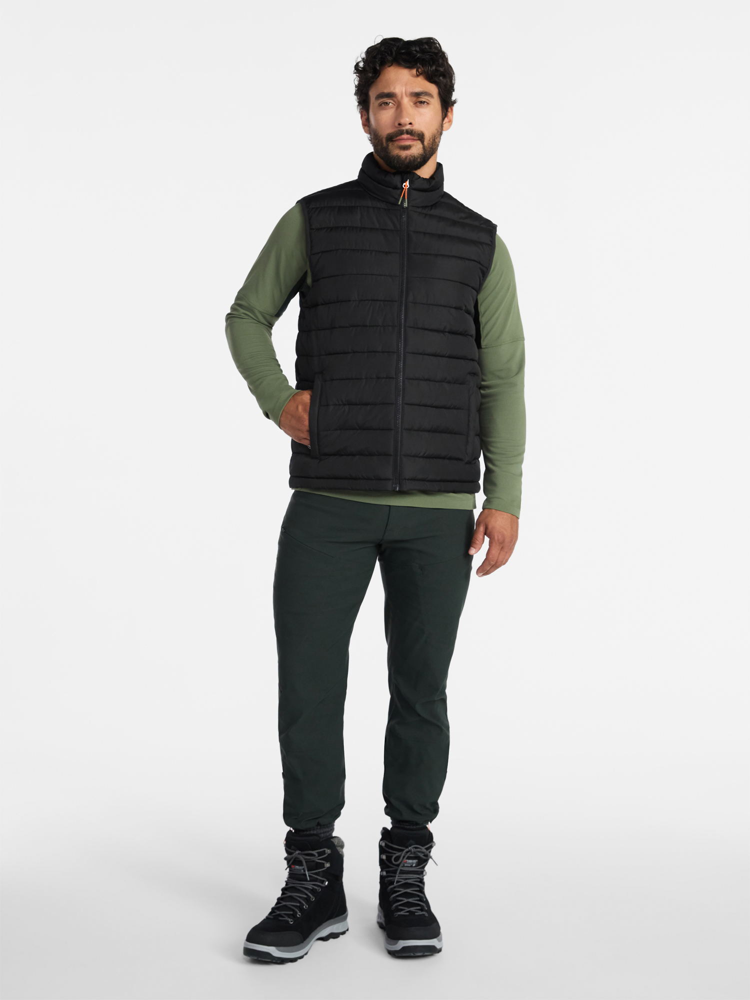 Ozark Trail Men's and Big Men's Puffer Vest, Sizes S-3XL