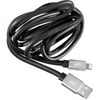 onhand 8blk-lcoh genuine leather cable with lightning connector - black
