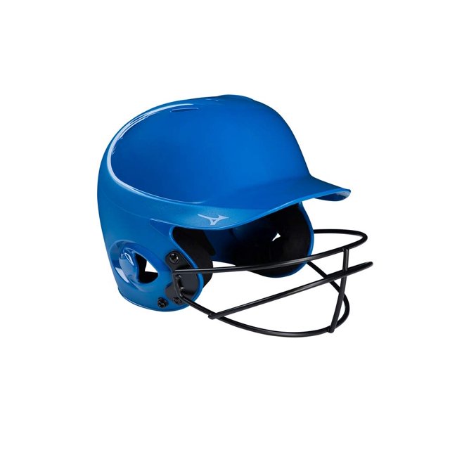 Casco deportivo Mizuno MVP Series Solid con máscara de sóftbol Fastpitch