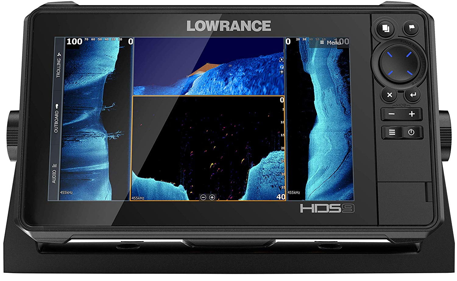 Lowrance Elite 5x color fish finder review from fishfindermounts.com -  YouTube