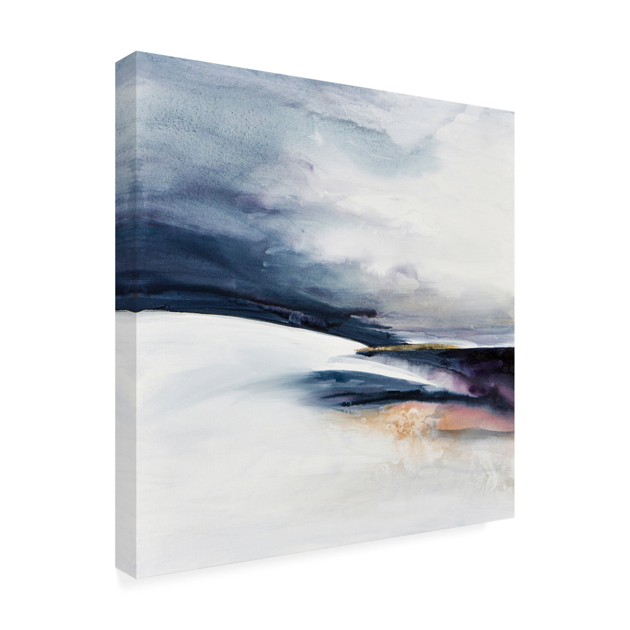 Canvas Wall Art - Karen Hale 'A Place To Be' Wall Art for Living Room, Bedroom, or Office Décor by Trademark Fine Art - 35 x 35 Inches