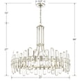 thumbnail image 5 of Twelve Light Chandelier In Traditional And Contemporary Style 31 Inches Wide By 28.25 Inches High-Polished Nickel Finish Crystorama Lighting, 5 of 5