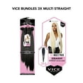 thumbnail image 3 of Sensationnel Vice Bundles 3X Multi Bundle Weaving Premium Hair with 2x5 Lace Closure Multi Straight ( 18" 20" 22" Inch ) ( 613 Pure Blonde ), 3 of 6
