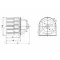 thumbnail image 5 of For Saturn LW200 / LW300 Blower Motor Assembly 2001 02 2003 For 22683022, 5 of 7
