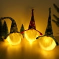 thumbnail image 3 of Adeeing Christmas Gnome with Lights, 12 inch 3 Set Handmade Lighted Gnomes for Home Party Holiday Decor, 3 of 7