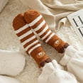 thumbnail image 3 of 5 Pairs Womens Fuzzy Socks Fleece Fluffy Cabin Plush Slipper Warm Soft Cozy Winter Adult Socks, 3 of 7